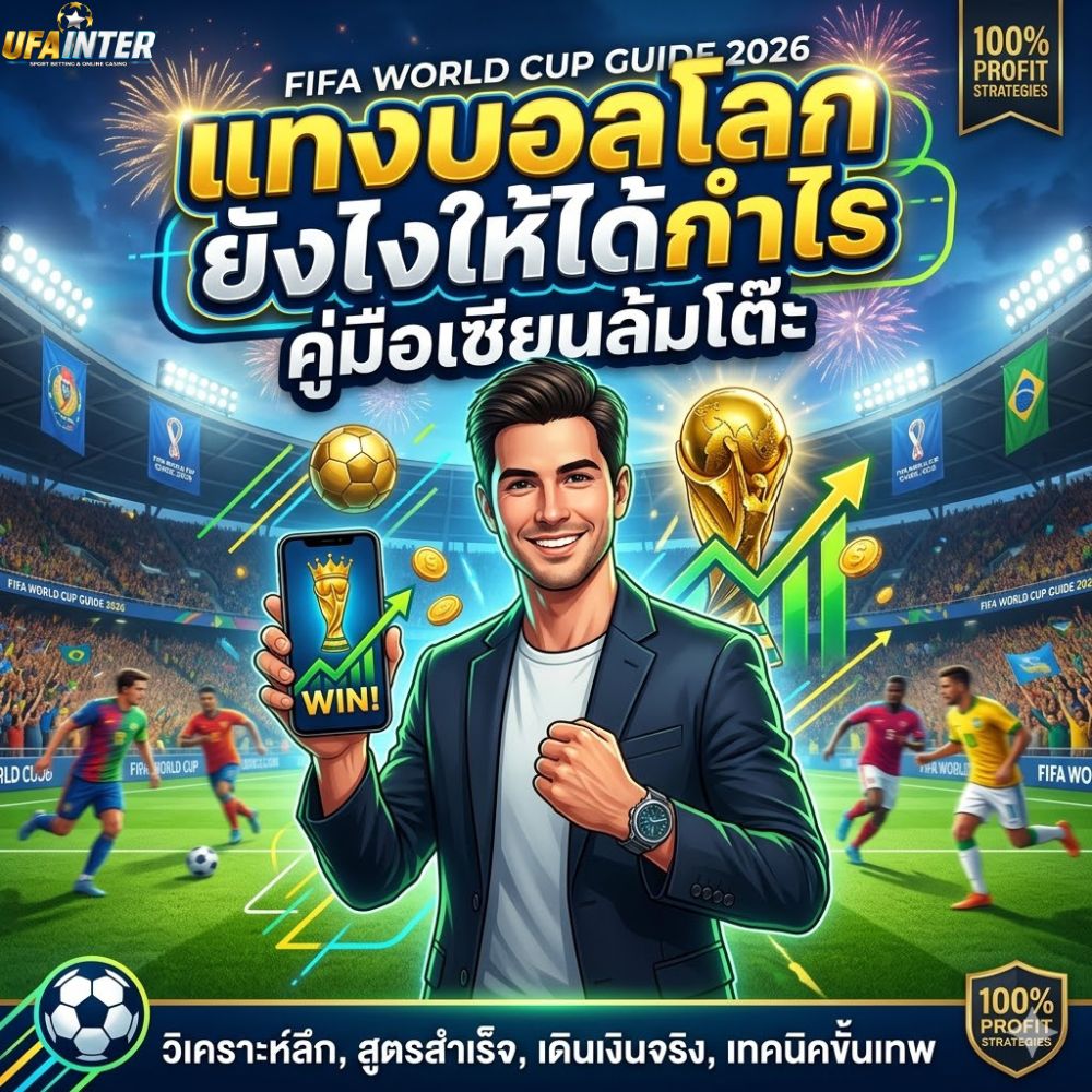แทงบอลโลกที่ไหน เปิดลายแทงเว็บตรง มั่นคง 100% เล่นง่าย จ่ายจริง ไม่มีโกง
