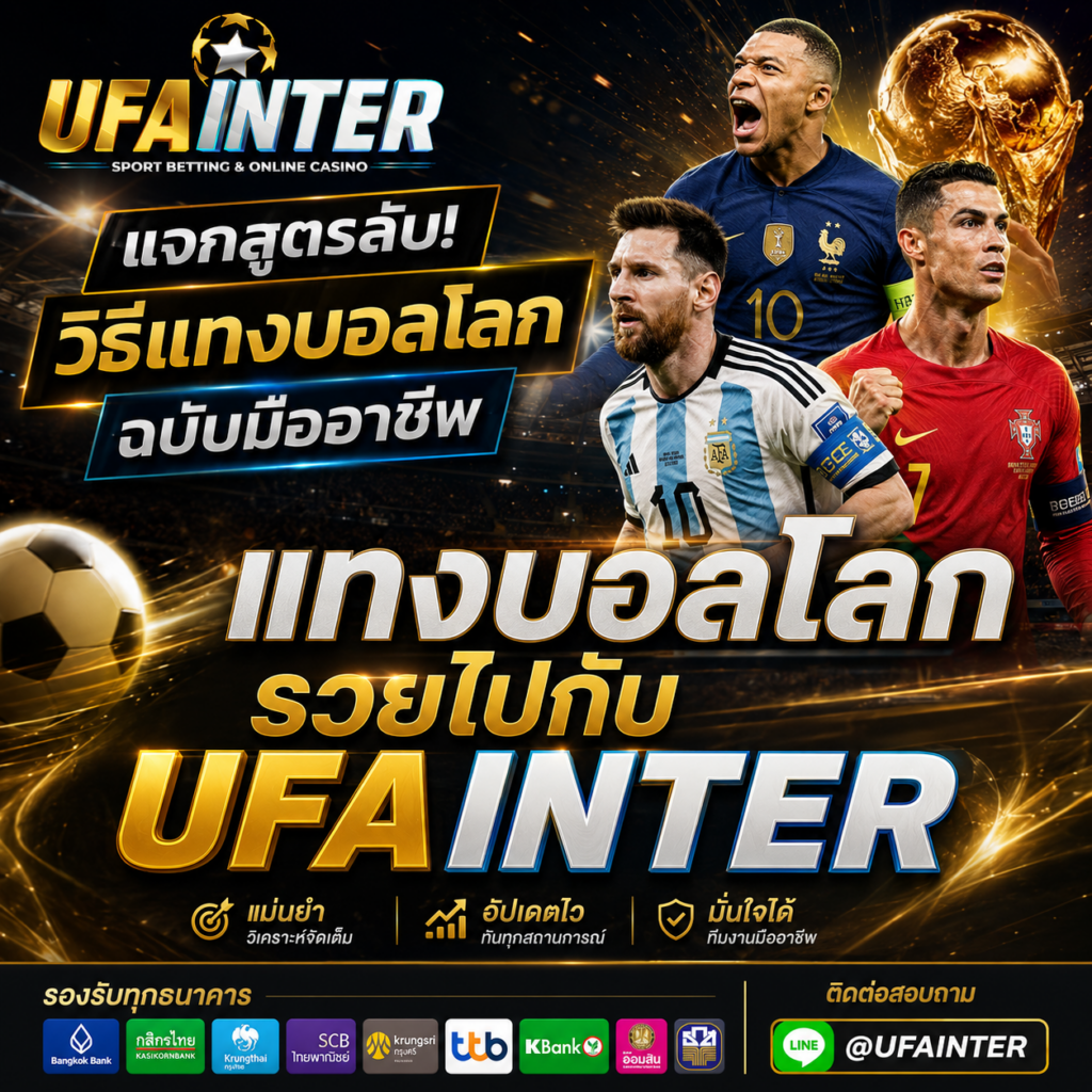 วิธีแทงบอลโลก ฉบับทำเงินจริง! สอนแทงบอลโลก ควบคู่การ ดูบอลโลก